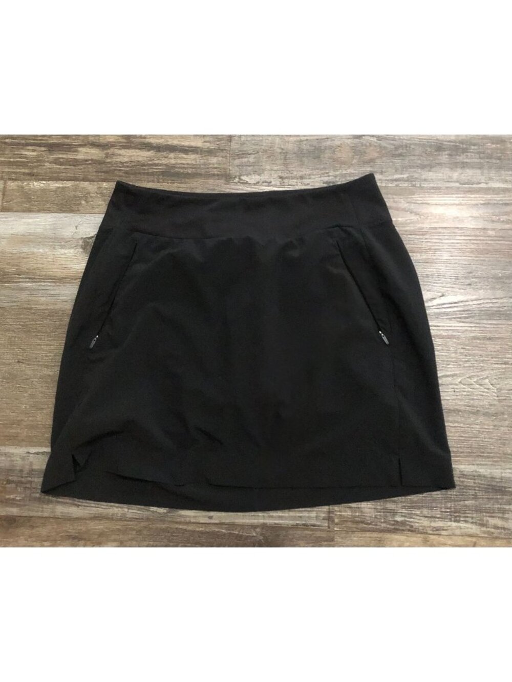 Athleta Soho Skort Womens Size 6 Black Mid Rise Athletic Tennis Golf